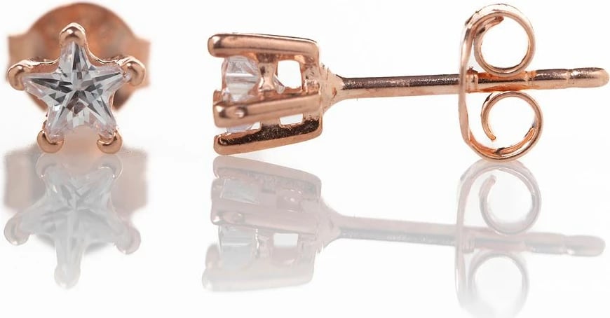 Vathë argjendi Elika Silver, ngjyrë rozë, ELKMD50597R