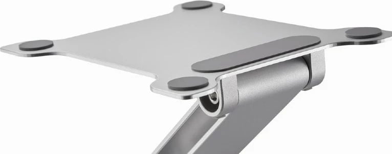 Mbajtës i palosshëm për laptop Gembird NBS-D1-03, alumini, 15.6", argjendtë