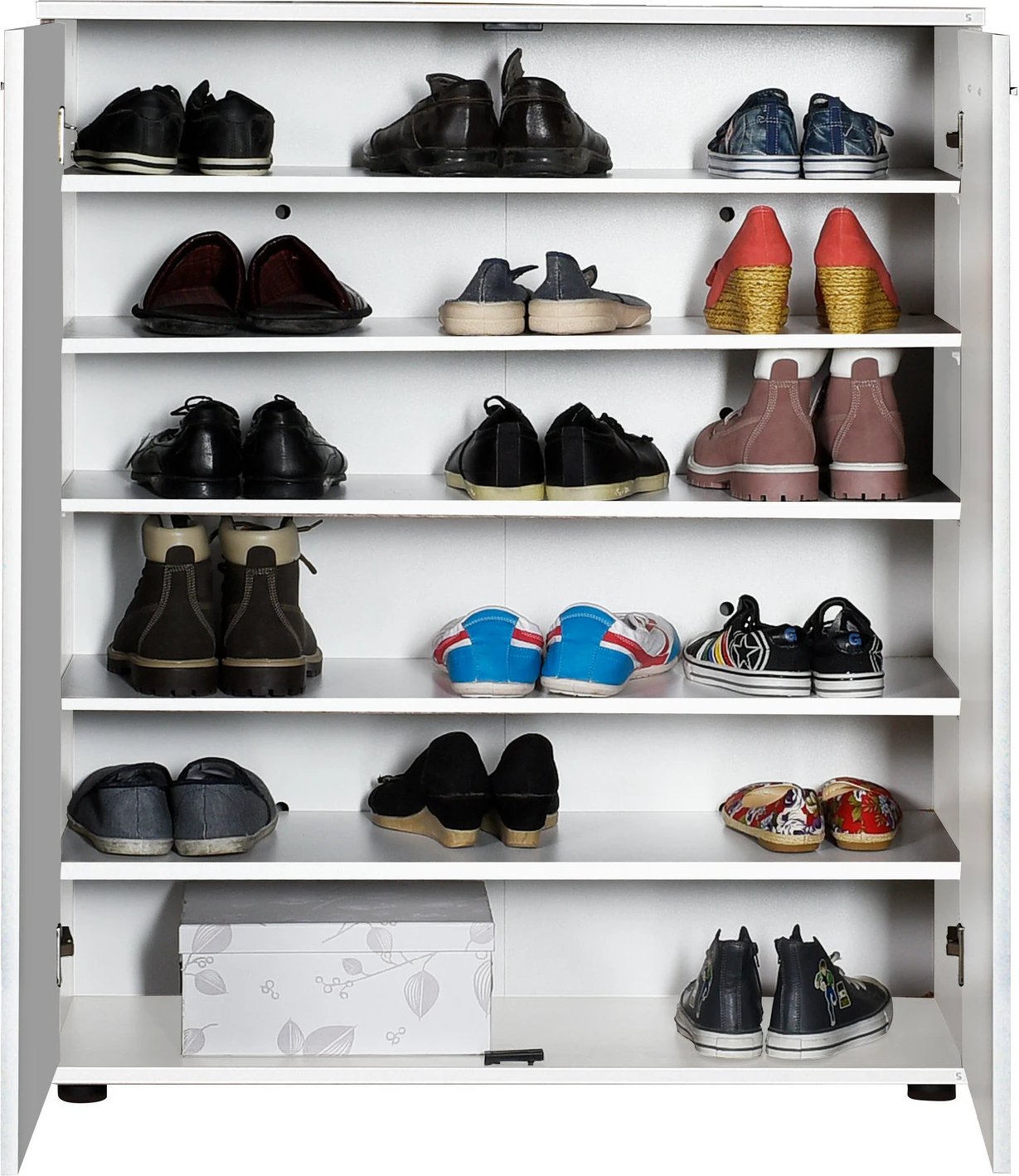 Dollap për këpuca Hanah Home, Adr-520-Bb-1, i bardhë