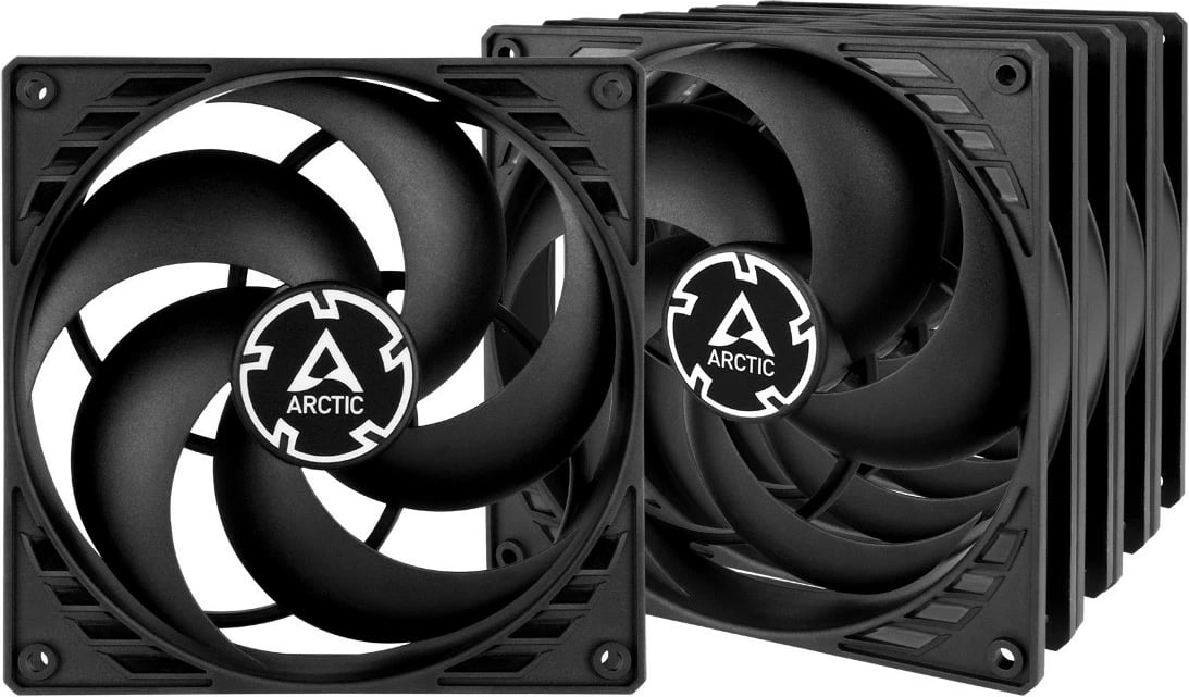 Ventilator kase ARCTIC P14 PWM PST 140mm, set 5 copë, i zi