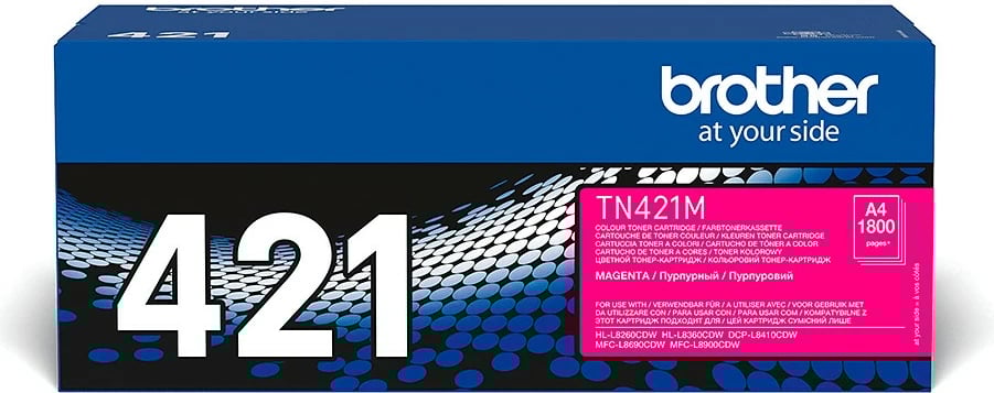 Toner Brother TN-421M, Magenta, 1 copë