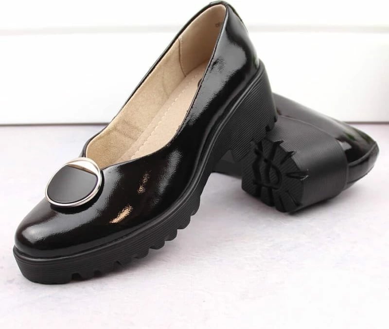 Këpucë për femra Filippo DP4569, lëkurë me dekor