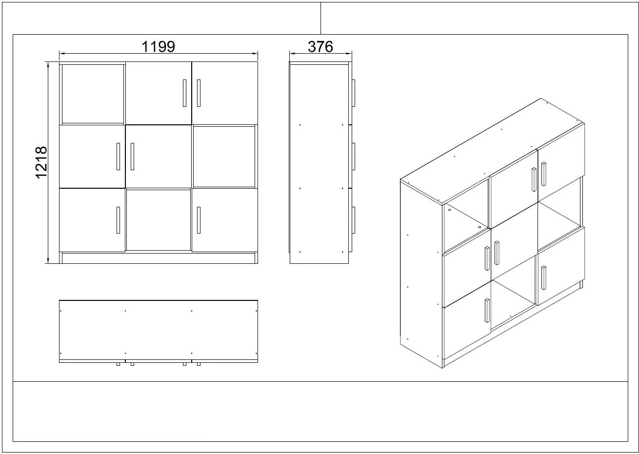 Set mobiljesh për zyre Skye Decor, Vo19-Ba, ngjyrë barok dhe antracit
