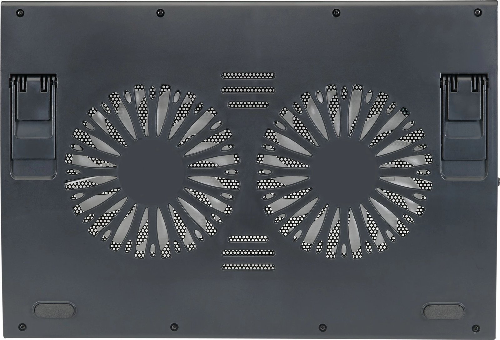 Pad ftohës laptopi Conceptronic 2-Fan, USB-A 2.0, deri 17 inç, zi