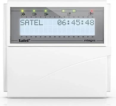 Tastierë LCD SATEL INT-KLCD-W me ndriçim të bardhë