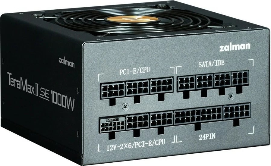 Kasë energjie Zalman ZM1000-TMX2SE TERAMAX, 1000W, 80 PLUS Gold, Modular, E zezë