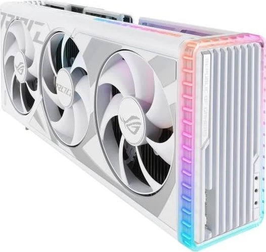 Kartelë grafike ASUS GeForce RTX 4080 SUPER ROG STRIX OC WHITE 16GB DLSS 3 Kartelë grafike ASUS GeForce RTX 4080 SUPER ROG STRIX OC WHITE 16GB DLSS 3