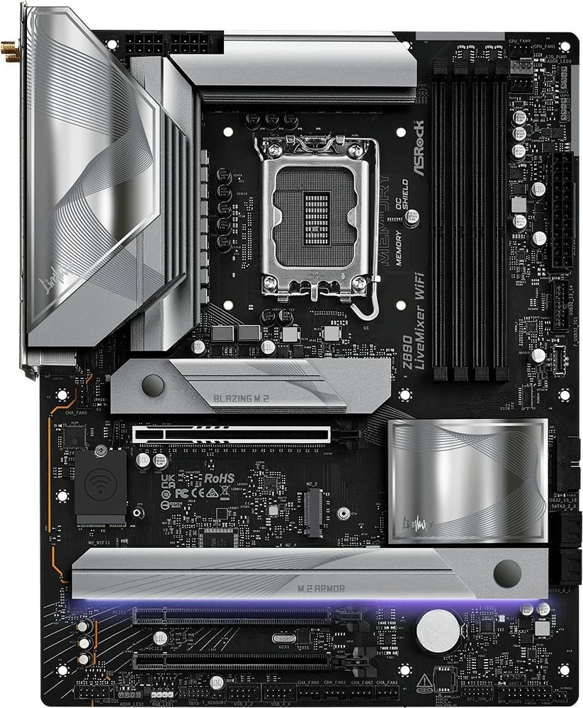 Pllakë amë ASRock Z890 LiveMixer WiFi, Intel, WiFi, e zezë