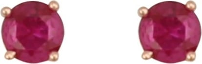 Vathë argjendi Jumeon, ngjyrë rozë ari dhe fuchsia, 10874KRM