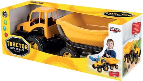 Traktor me rimorkio për fëmijë Pilsan