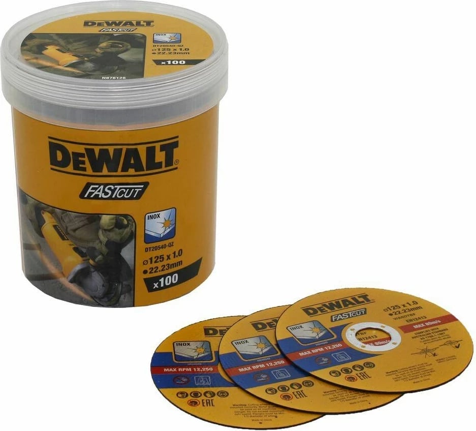 Disk prerës DeWalt DT2054, 100 copë në kovë