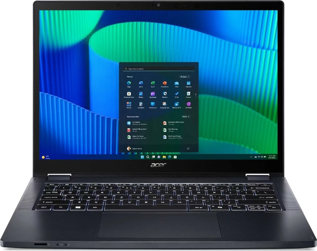 Laptop Acer TravelMate TMP414RN-54-TCO-55FP, Intel Core Ultra 5, 16 GB RAM, 512 GB SSD, 14", Windows 11 Pro