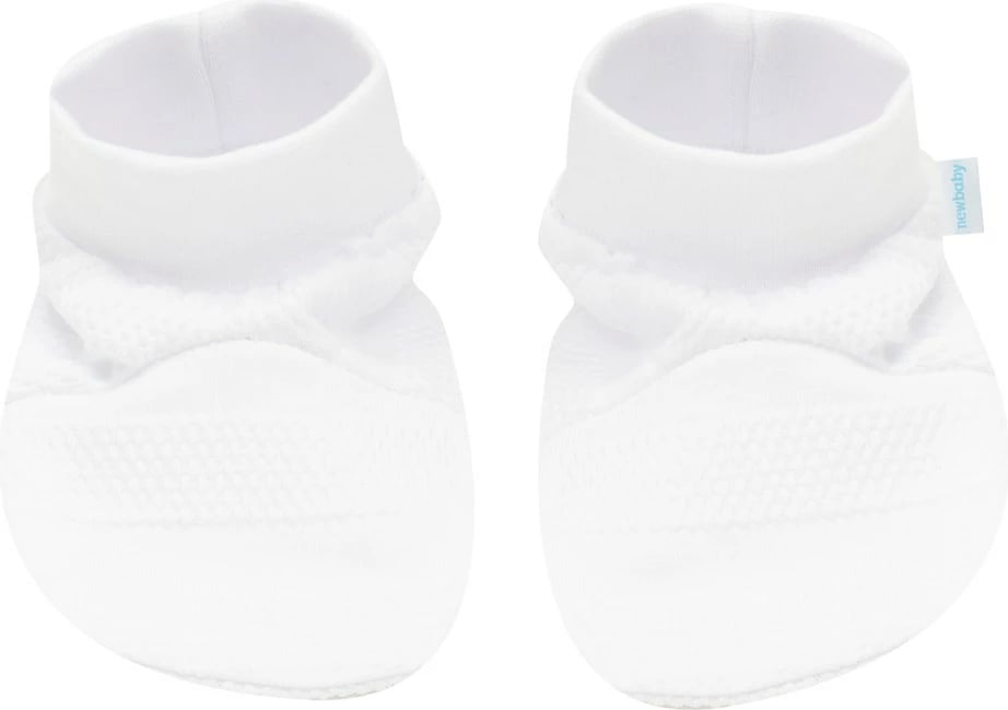 Set bebe, New Baby I AM, 100% pambuk, madhësi 56 (0–3m), e bardhë, set 7 copë