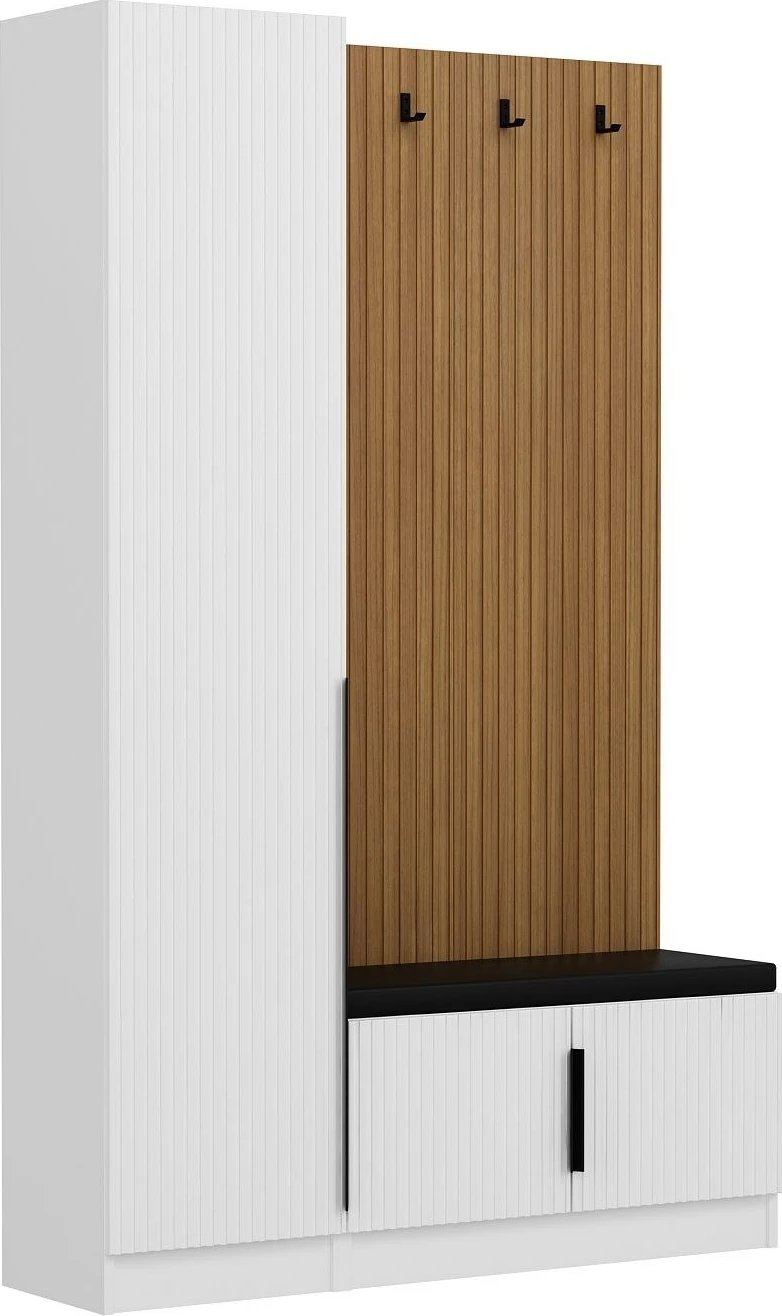 Stendë për korridor, Skye Decor, Noah - 8324, e bardhë