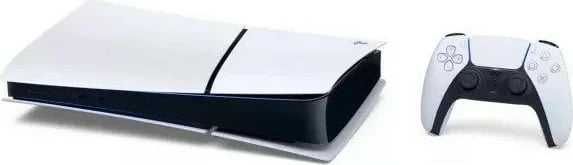 Konsolë Sony PlayStation 5 Digital Slim Edition 1TB SSD Wi-Fi, Bardhë, Zi