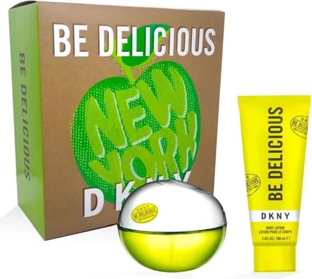 Eau de Parfum set për femra DKNY Be Delicious 100ml 2 copë