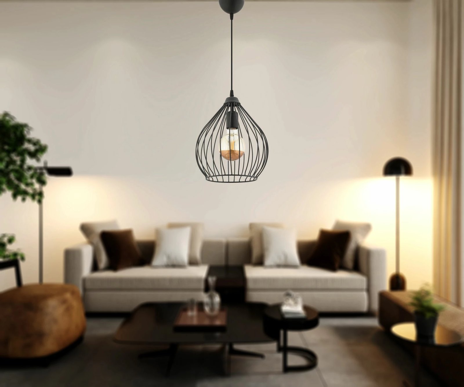 Llambë tavani Opviq, Pokles, e zezë