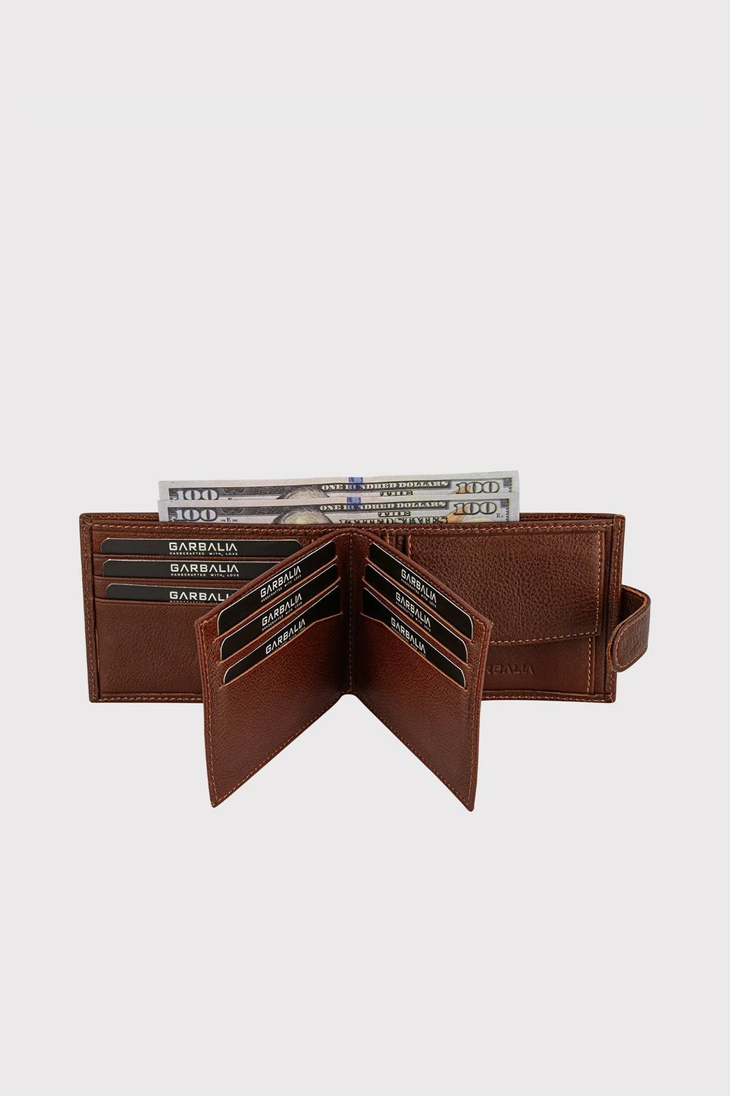 Portofol për burra, lëkurë natyrale, ngjyrë kafe, Zoozie Bags Everton