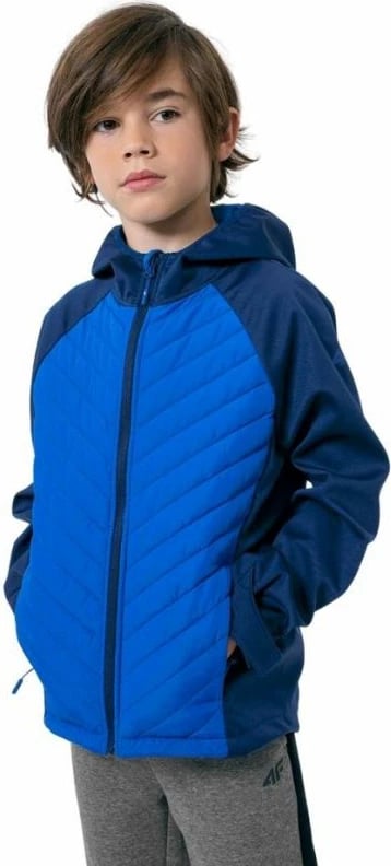 Xhaketë Softshell për fëmijë 4F, blu
