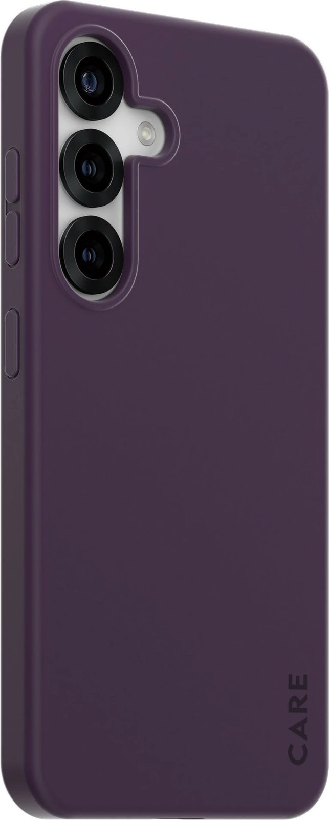 Mbështjellës PanzerGlass CARE për Samsung Galaxy S25, silikon, plum purple