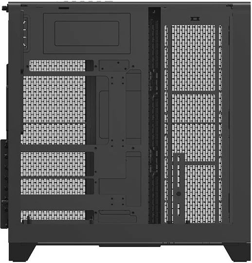 Kasë Thermaltake View 390 Air Black, Midi Tower, xham i temperuar, RGB