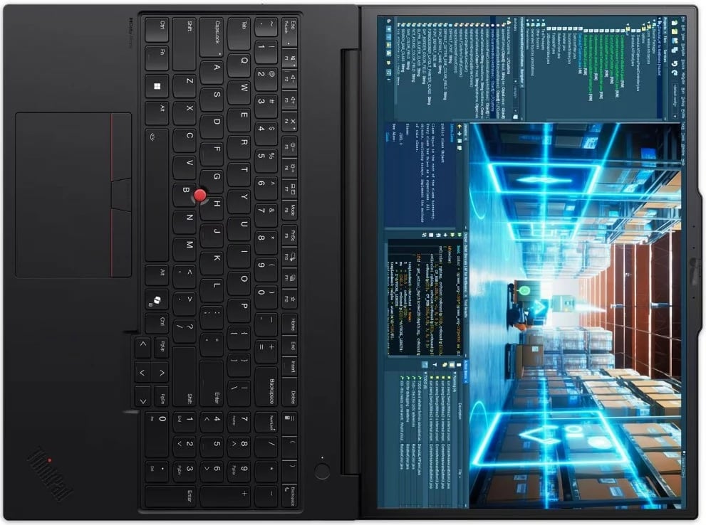 Workstation mobile Lenovo ThinkPad P16v Gen 3 (Intel) 21RS0007PB, Intel Core Ultra 7 255H, 32GB RAM, 1TB SSD, NVIDIA RTX Pro 1000 8GB, ekran 16.0" 1920×1200 IPS 60Hz, Windows 11 Pro, Black, set 3 vite Premier NBD + 3 vite CI + CO2 Offset