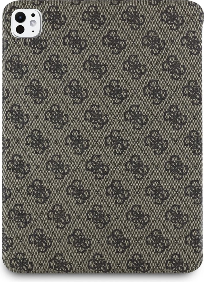 Mbështjellës Guess Magnetic 4G Big Logo për iPad Pro 11" 2024, Kafe