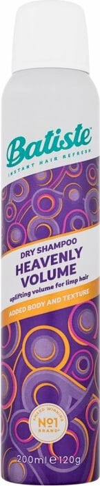 Shampon i thatë për femra Batiste Heavenly Volume, 200ml