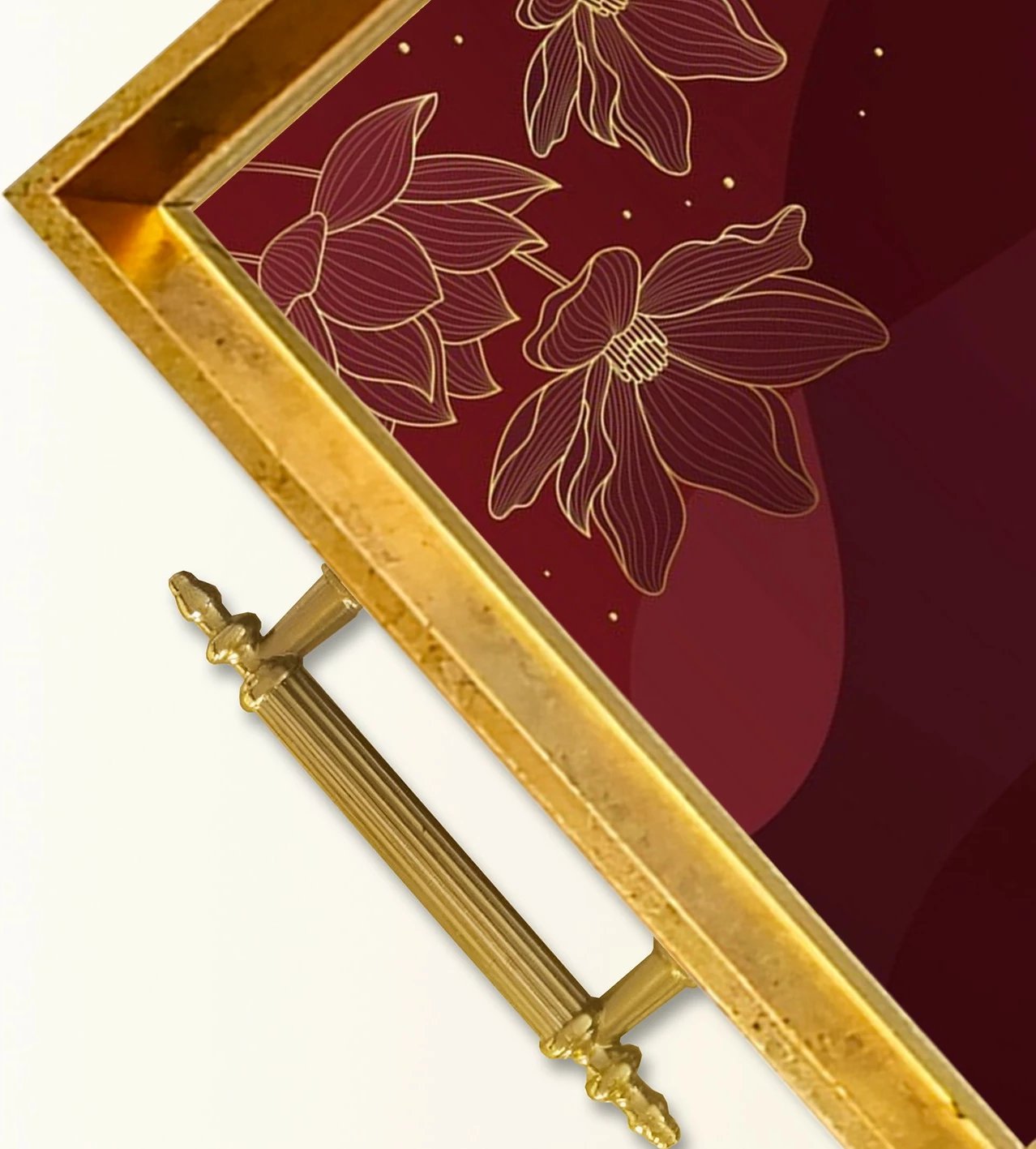 Tabaka dekorative prej qelqi, shumëngjyrëshe, TPEA9765 Tabaka dekorative prej qelqi, shumëngjyrëshe, TPEA9765