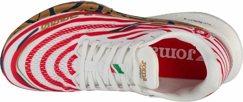Atlete për meshkuj Joma, të bardha dhe të kuqe