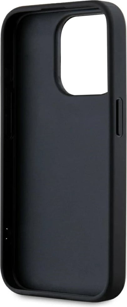 Mbështjellës Karl Lagerfeld Saffiano Athleisure Stripes Cord për iPhone 15 Pro, Kuq