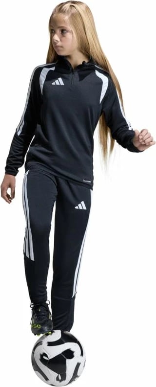 Pantallona sportive për fëmijë adidas, të bardha