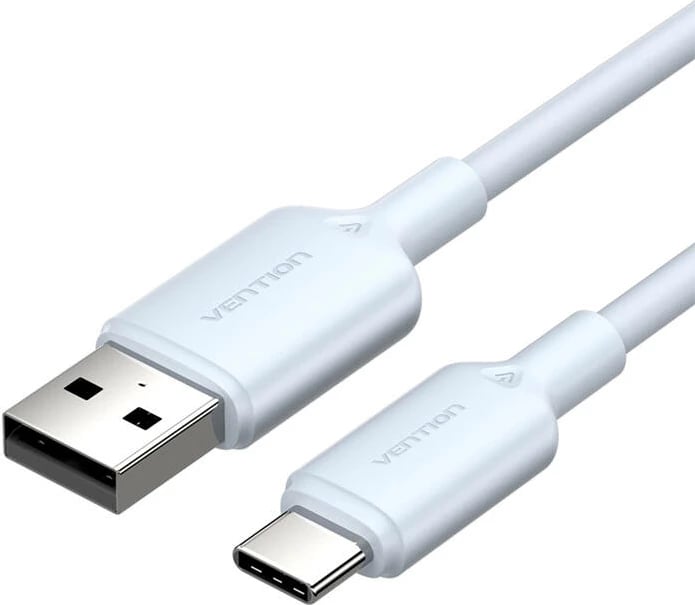 Kabllo USB 2.0 në USB-C Vention CTQLF, 1m, Blu