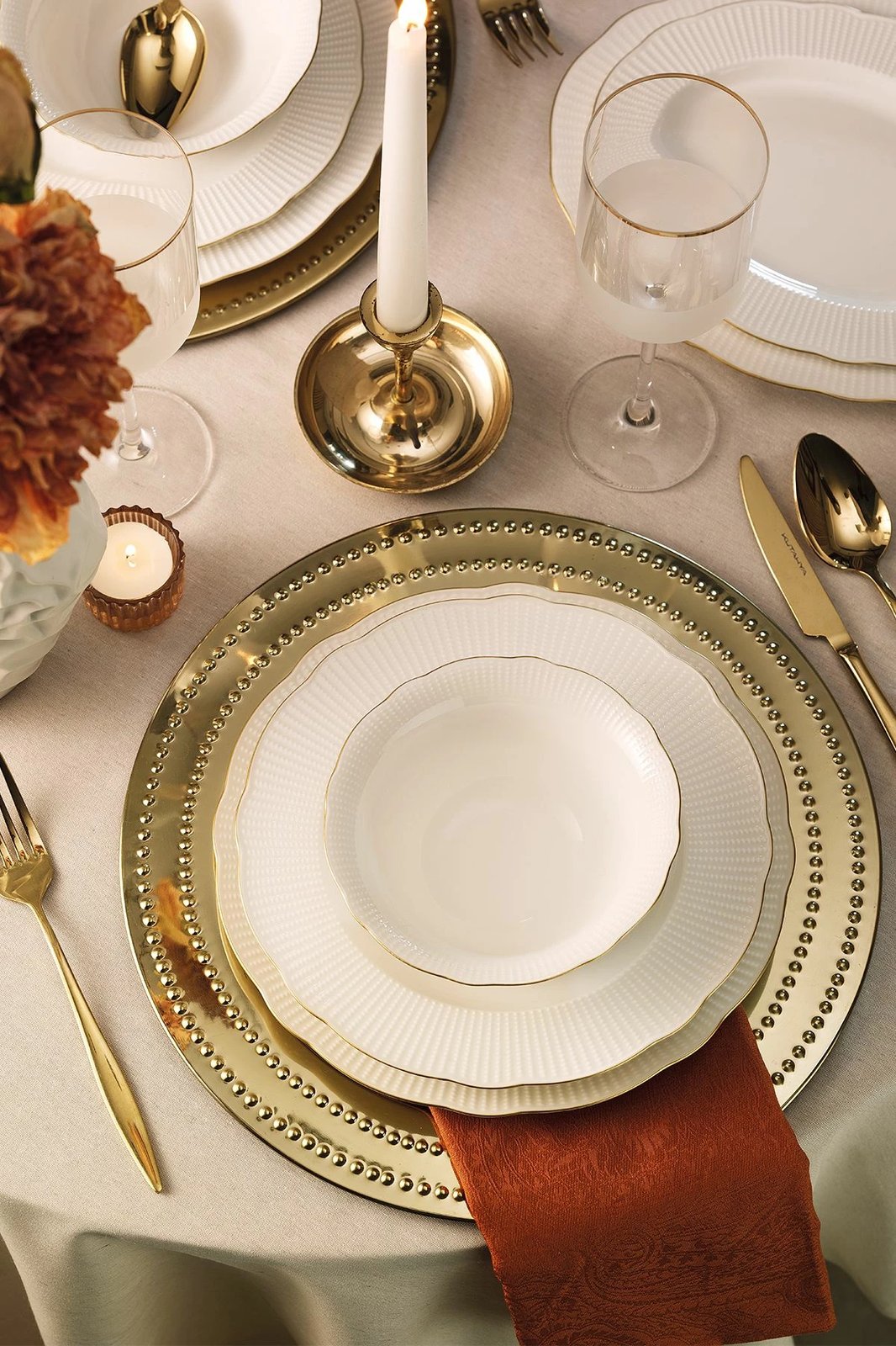 Set enësh për drekë (36 copë), Hermia Concept, BNILY36YT520