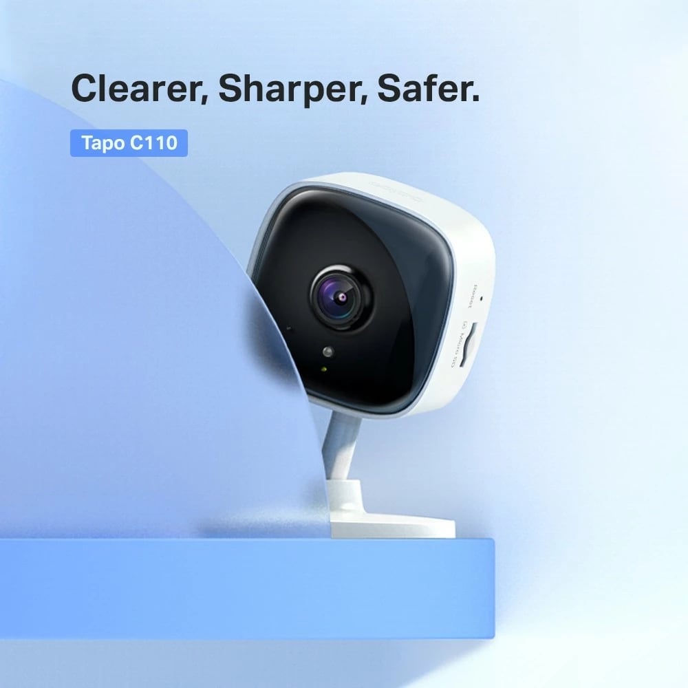 Kamerë IP TP-LINK Tapo C110, 3 Mpx, WiFi, e bardhë