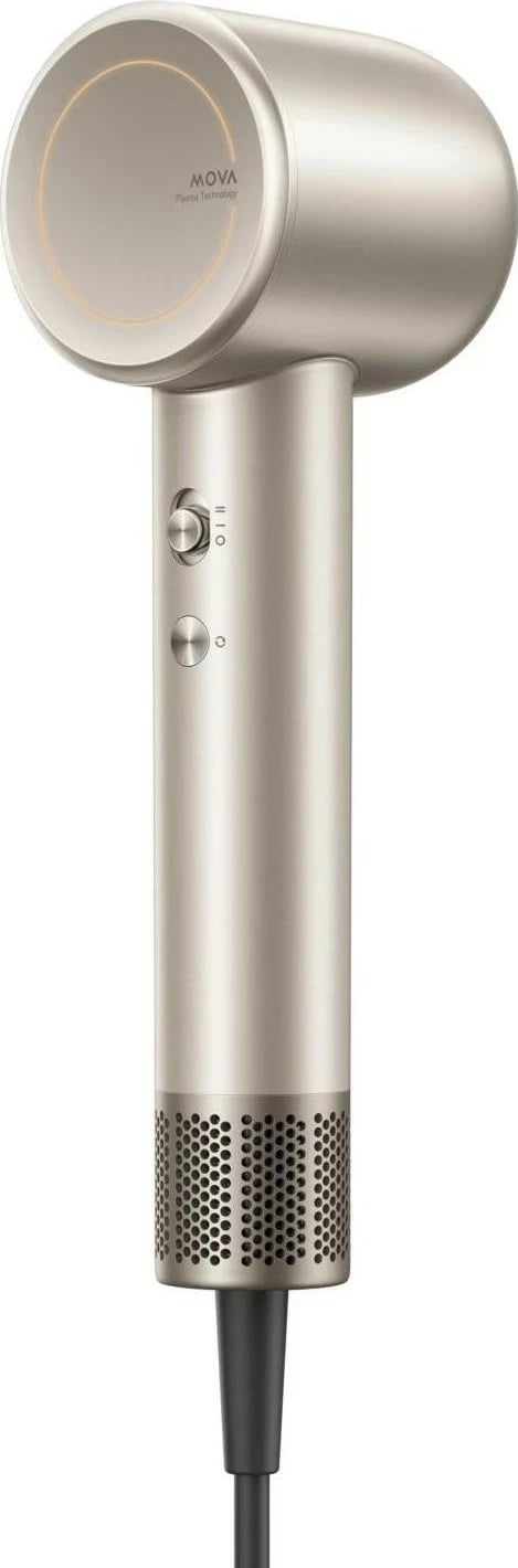 Tharëse flokësh Mova Shine 10, 1600W, jonizim, 4 nivele temperaturë, ari