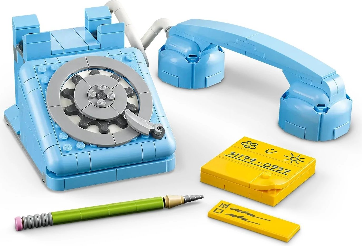 Set LEGO Creator 3-in-1 Retro Telephone 31174, 8+ vjeç, Blu