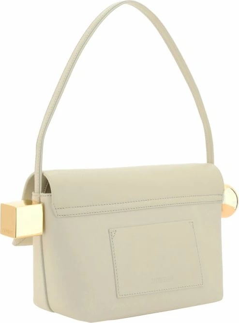 Çantë krahu Jacquemus, krem
