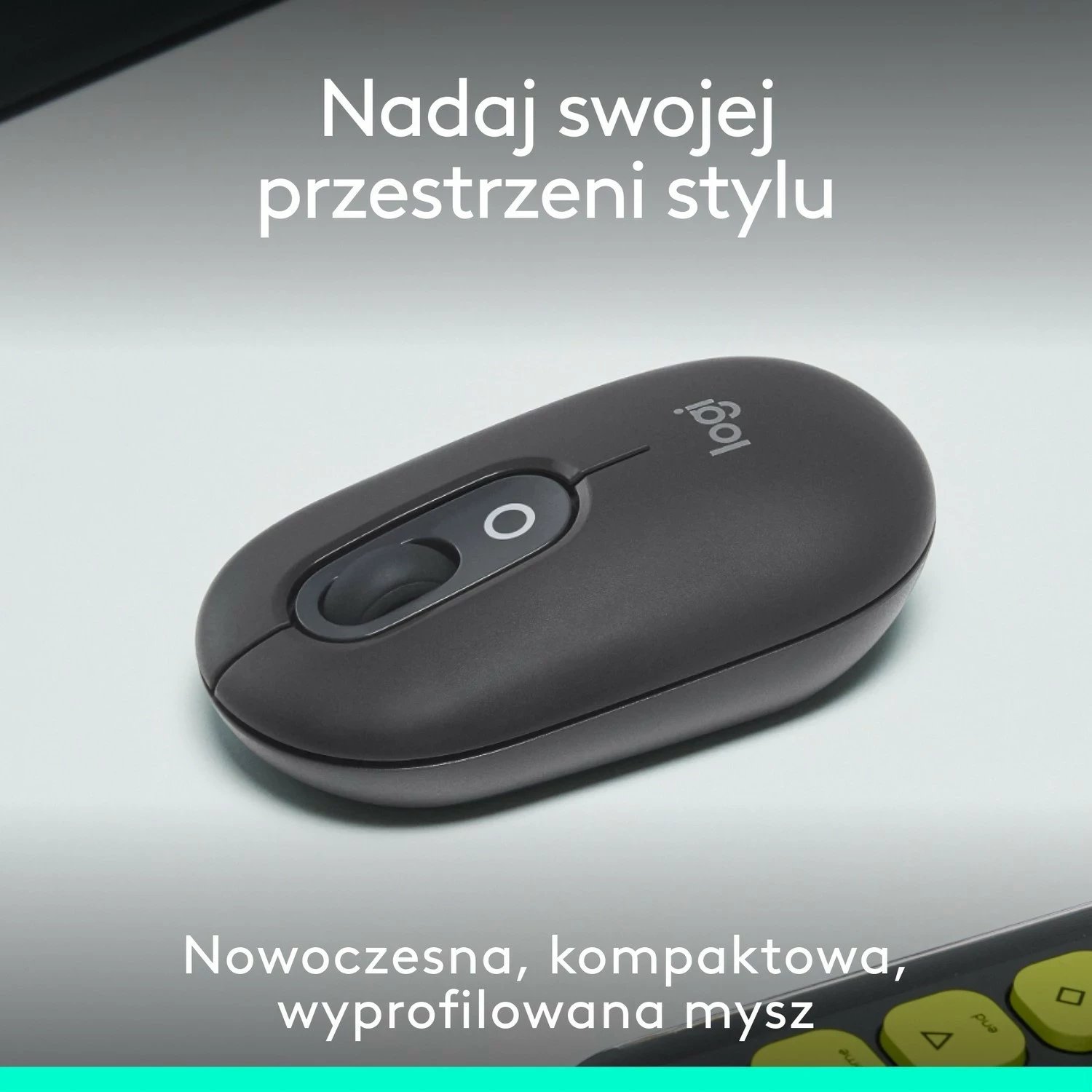 Maus Logitech POP ICON, Bluetooth, Grafit