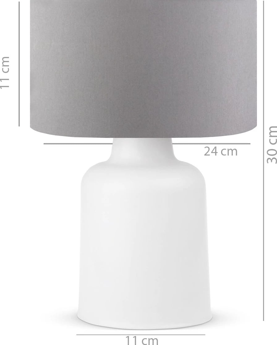 Llambë tavoline Opviq, gri, AYD - 2531