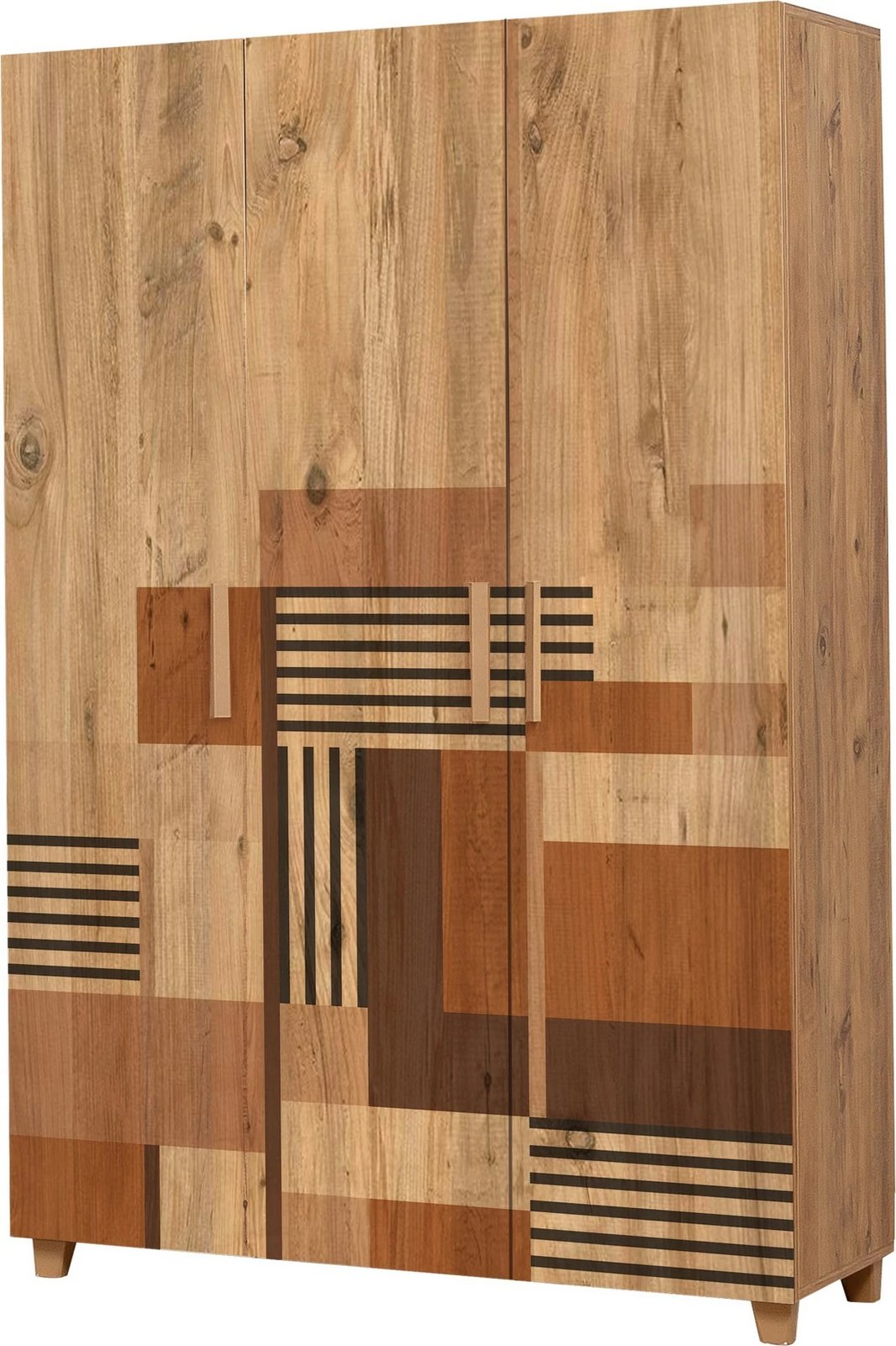 Dollap Hanah Home, Leva Hedera, colorblock, ngjyrë Atlantic Pine