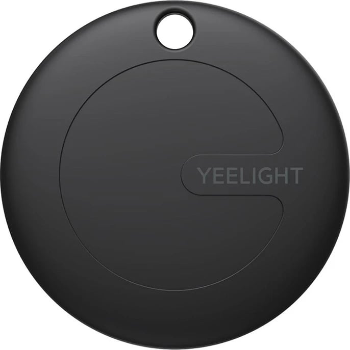 Lokalizues i mençur Yeelight Yeetag, Bluetooth, me mbështjellës lëkure, i zi