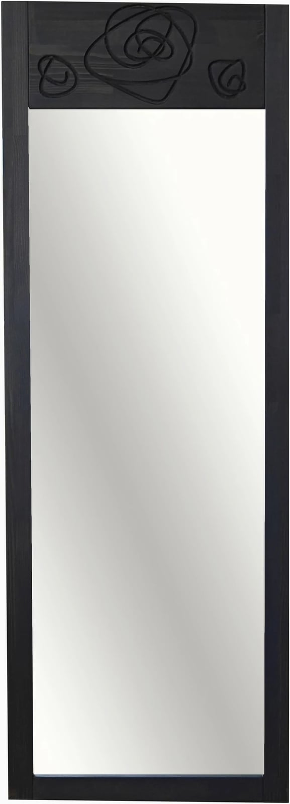 Pasqyrë Cheval Skye Decor, trëndafila, ngjyrë antracit