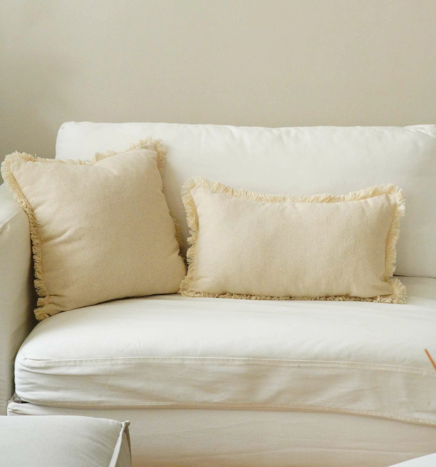 Jastëk mbulesë, ngjyrë bezhë, Evila Originals, KET005, 43x43cm