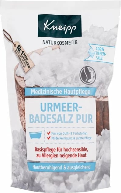 Kripë për banjë Kneipp Sensitive Derm Primeval Sea Bath Salt Pure 500g