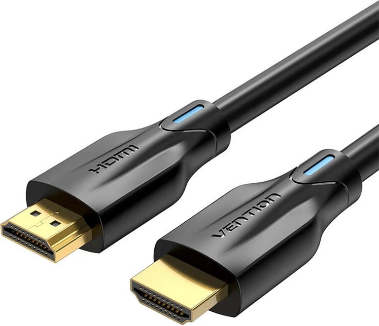 Kabllo HDMI 2.1 Vention AANBJ, 5m, 8K 60Hz/4K 120Hz, e zezë