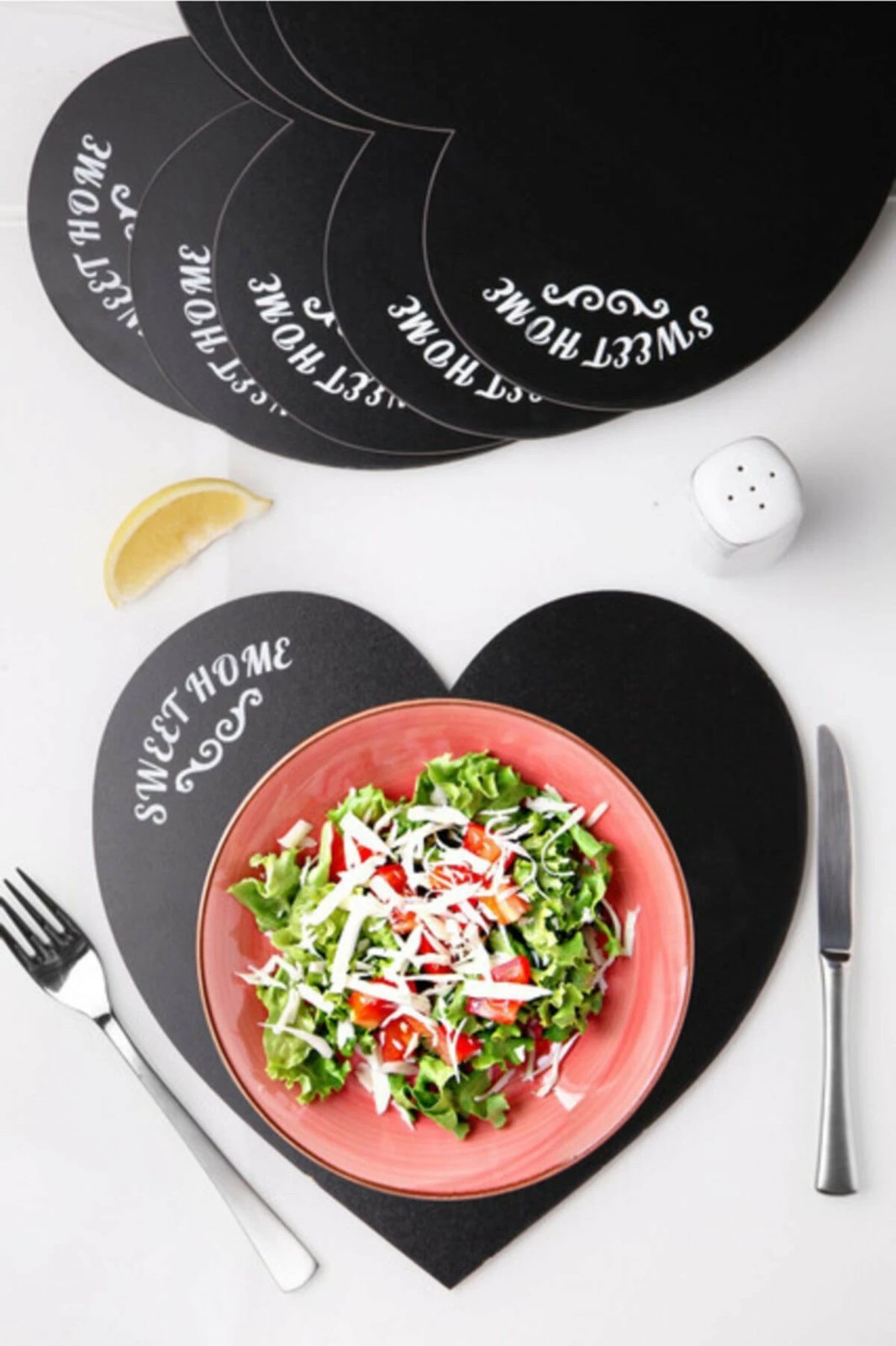 Set nënshimesh tavoline prej druri, 6 copë, Hermia, PLT0192