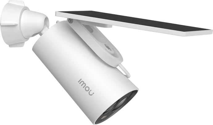 Kamerë sigurie e jashtme IMOU Cell 3C AIO, 5MP, me panel diellor të integruar, e bardhë