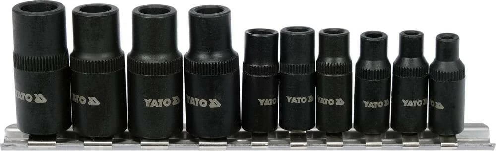 Set dopsash impakti Yato YT-29280, 10 copë