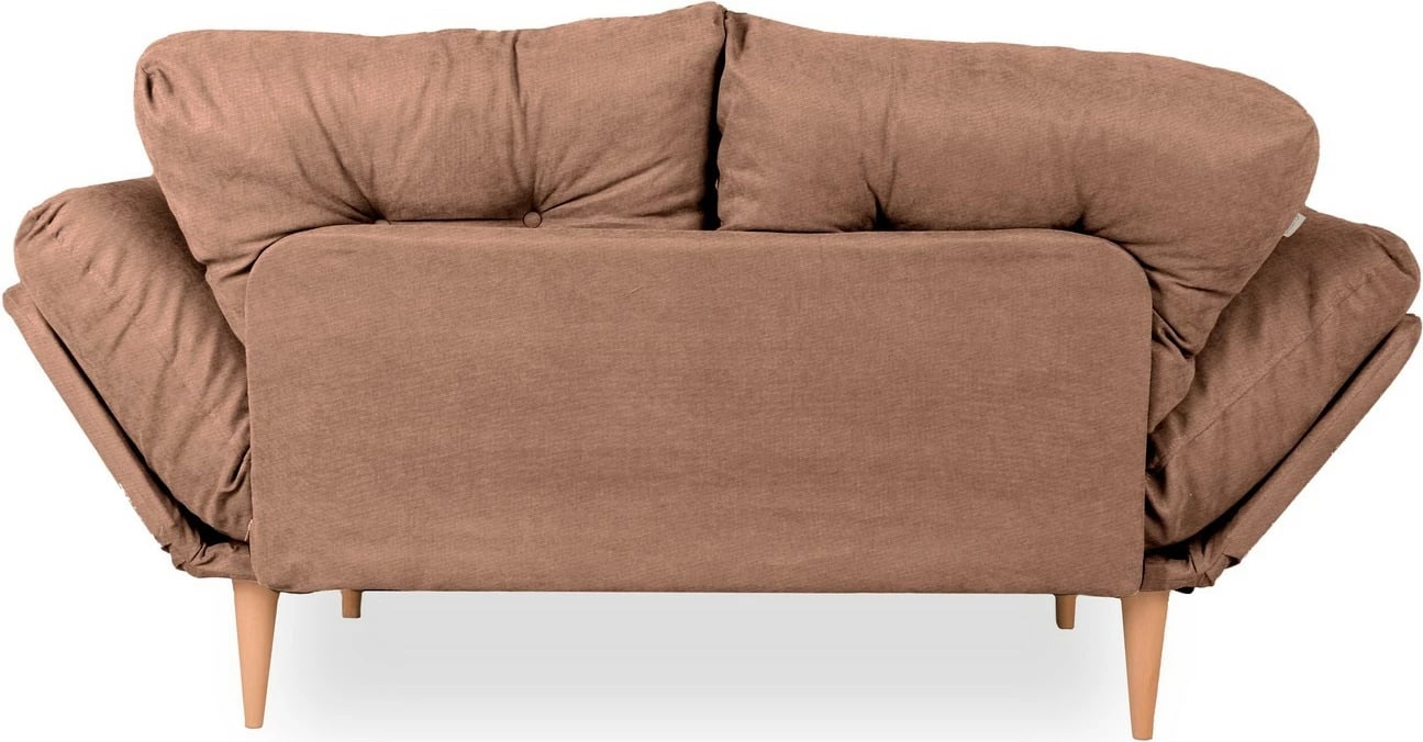 Sofabed 3-vendësh Atelier del Sofa, Nina Daybed, ngjyrë kafe e çelët, GR102